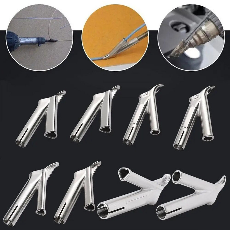 Trokutasta mlaznica za brzo zavarivanje tipa Y, glava puhala vrućeg zraka Toplinski plamenik, vrh za zavarivanje za vinil plastiku, polietilen PVC alate za zavarivanje