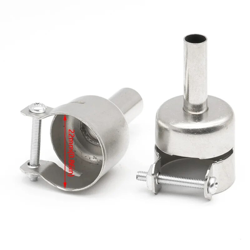 Nerūdijančio plieno universalūs suvirinimo purkštukai, skirti 850 852D 898 litavimo stočiai karšto oro pistoleto suvirinimo antgalis 3/4/ 5/ 6/ 7/ 8/10/12 mm