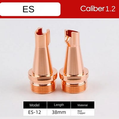 M16 CQWY lazerinio suvirinimo antgalis Rankinis lazerinio suvirinimo antgalis skirtas WEIYE galvos dalims raudono vario pakaitiniai suvirinimo priedai