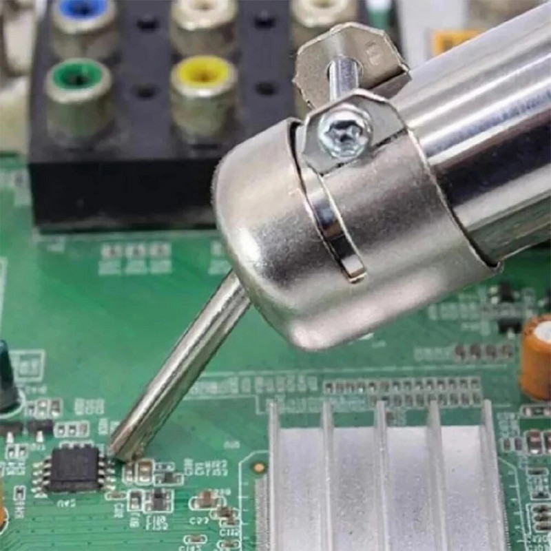  3–10 mm suvirinimo antgalis 45 laipsnių išlenkto kampo šilumos pistoleto rankovės karšto oro pistoleto antgalis, skirtas 858/858D karšto oro perdirbimo stoties priedams