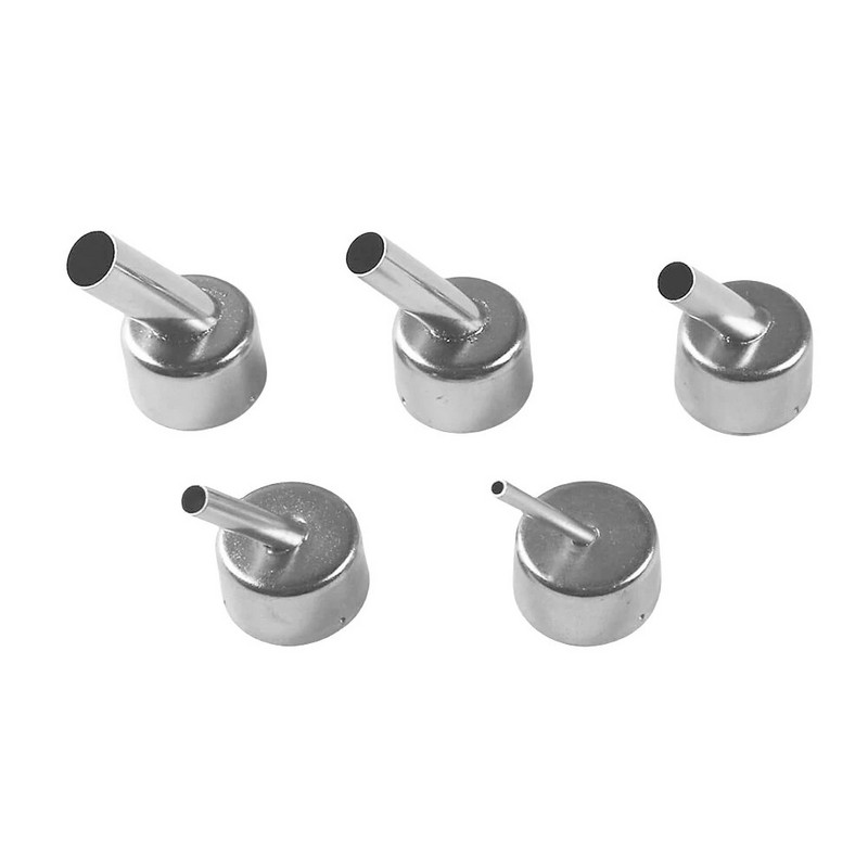  3–10 mm suvirinimo antgalis 45 laipsnių išlenkto kampo šilumos pistoleto rankovės karšto oro pistoleto antgalis, skirtas 858/858D karšto oro perdirbimo stoties priedams