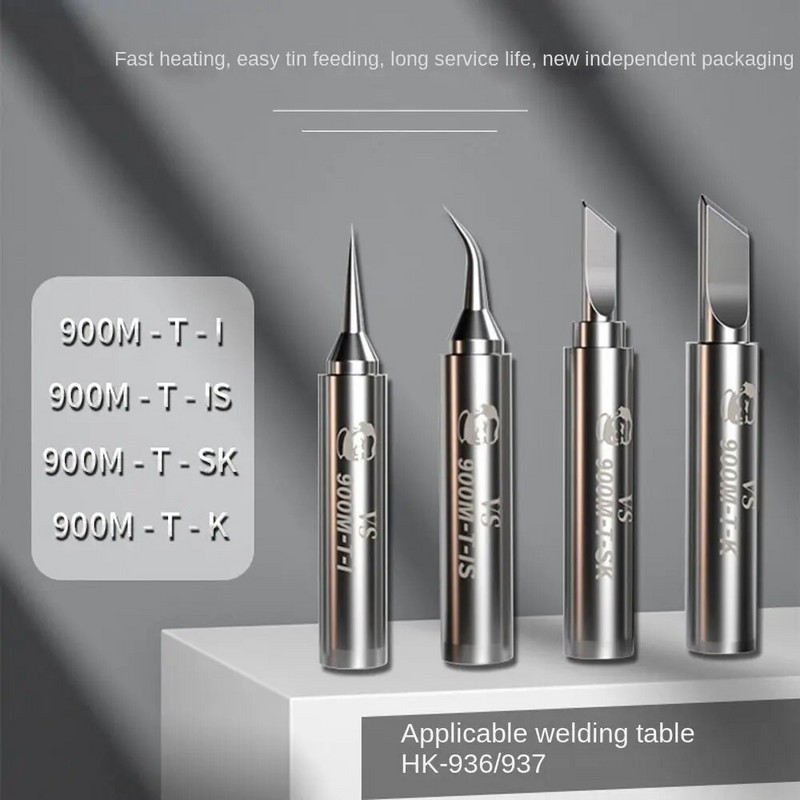 900M lituoklio antgalis bešvinis be deguonies varinis antgalis, skirtas 936 937 lituoklio stotims Lituoklio antgalio keitimo priedai