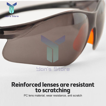 Γυαλιά ασφαλείας Γυαλιά συγκόλλησης Ανθεκτικά στις κρούσεις UV Προστατευτικά γυαλιά συγκόλλησης Προστατευτικά γυαλιά για συγκολλητές που κόβουν γυάλισμα