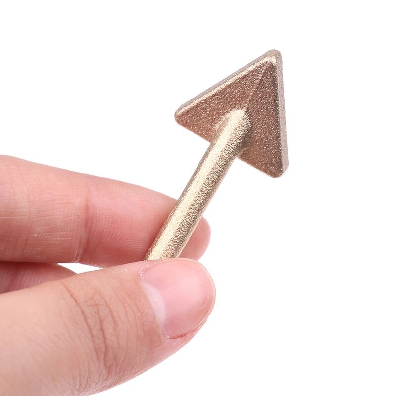 Popravak plastike Trokutasta bakrena glava za glačanje Trokutasto lemilo Bakrena glava Popravak kožne splavi Glačalo za glačanje bora