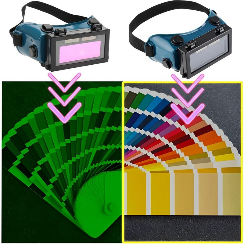 Solarna energija Automatsko zatamnjenje Naočale za zavarivanje Maska za zavarivanje Kaciga Oprema Zaštitne naočale Zaštitne zatamnjene naočale True Color
