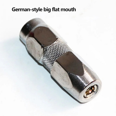 1 tk võidüüs määrde, lame otsik, suu, lame teraskuuli disain, raske määrde plahvatuskindel määrdeotsik Käsitööriistad