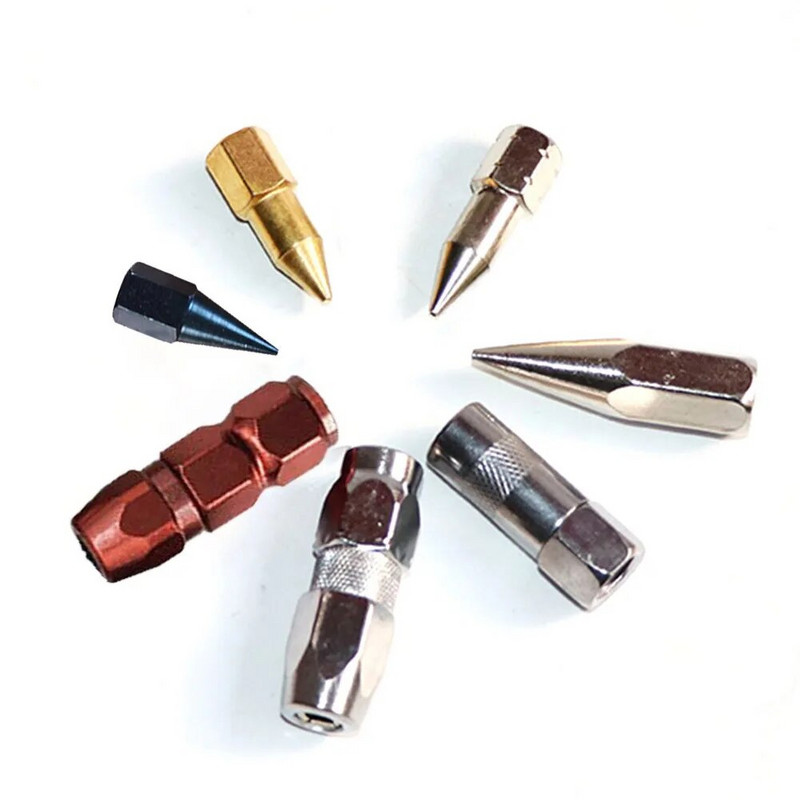 1 tk võidüüs määrde, lame otsik, suu, lame teraskuuli disain, raske määrde plahvatuskindel määrdeotsik Käsitööriistad