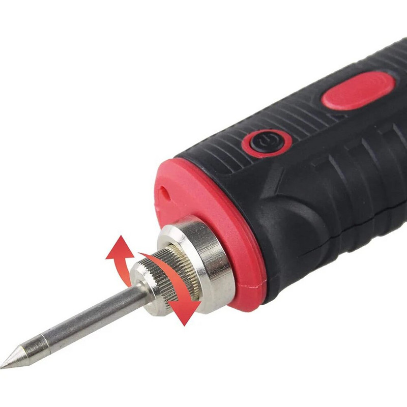 E10 komplekt USB jooteotsik Keevituskolb otsikud Kaasaskantav elektritööriist, mis sobib välitingimustes keevitamiseks 50 mm/1,97 tolli