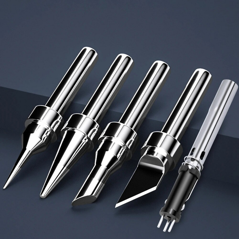 LUXIANZI 1kom Visokofrekventna glava električne lemilice 203H 205H 200 serija stanica za lemljenje Bezolovni bakreni vrh za zavarivanje