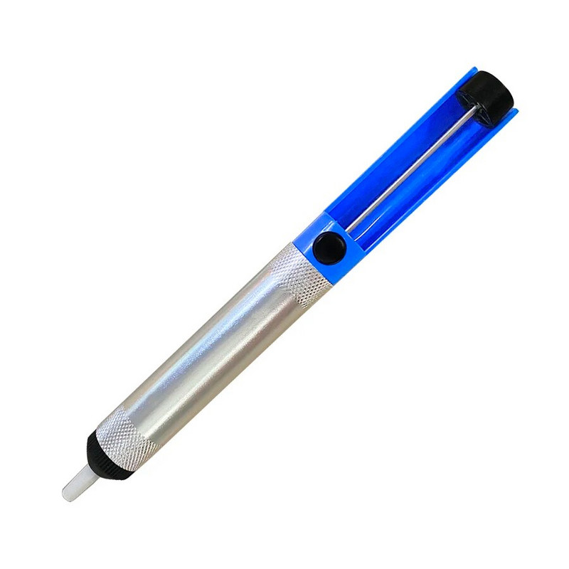 Alat za sisaljku aluminijskog lemila Pumpa za odlemljivanje Usisna limena olovka Uređaj za uklanjanje Plavi vakuumski lemilo Odlemljivač