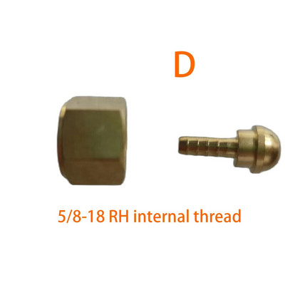 5/8-18 Dujų ir vandens greito montavimo žarnos jungtis Pritvirtinkite suvirinimo dujų ir vandens žarną