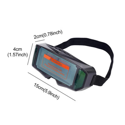 Automatikusan elsötétülő hegesztőszemüvegek Fényváltás Automatikusan sötétedő szemek elleni védőszemüveg hegesztőmaszkokhoz Szemüvegek Tartozékok