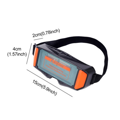 Automatikusan elsötétülő hegesztőszemüvegek Fényváltás Automatikusan sötétedő szemek elleni védőszemüveg hegesztőmaszkokhoz Szemüvegek Tartozékok