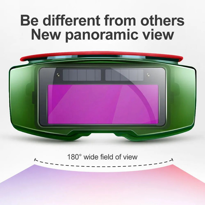 Automatikusan sötétedő tompító hegesztőszemüvegek Speciális védőszemüvegek hegesztőknek Anti-vertigo Sugárzásgátló hegesztőszemüvegek Hegesztőszerszám