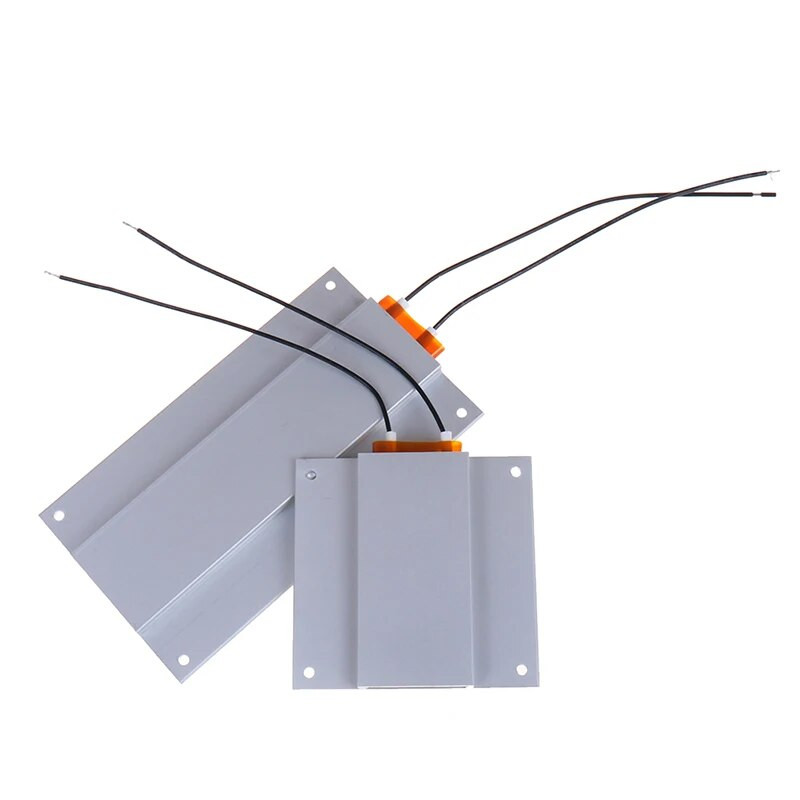 1PC 6,7x7CM 12x7CM 200W 400W 220V PTC termostato šildymo plokščių litavimo stotis LED foniniam apšvietimui aliuminio