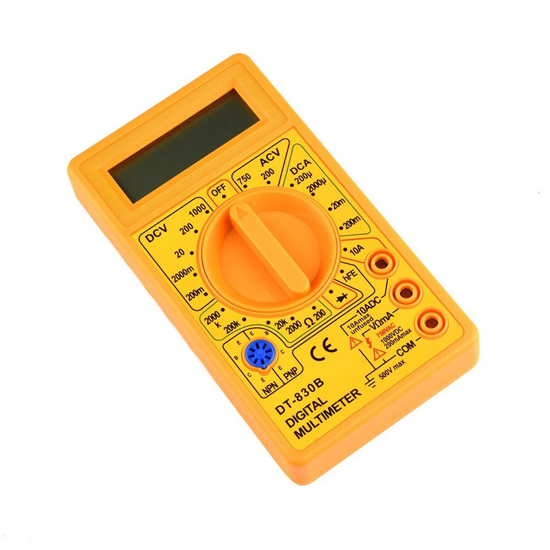 1SET LCD digitaalne multimeeter AC/DC 750/1000V digitaalne minimultimeeter sond Voltmeeter Ampermeeter Ohm Tester Pingevool