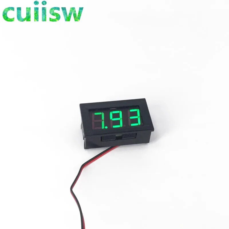 Digitalni voltmetar DC 4.5V do 30V digitalni voltmetar mjerač napona na ploči crveni/plavi/zeleni za 6V 12V elektromobil motocikl automobil