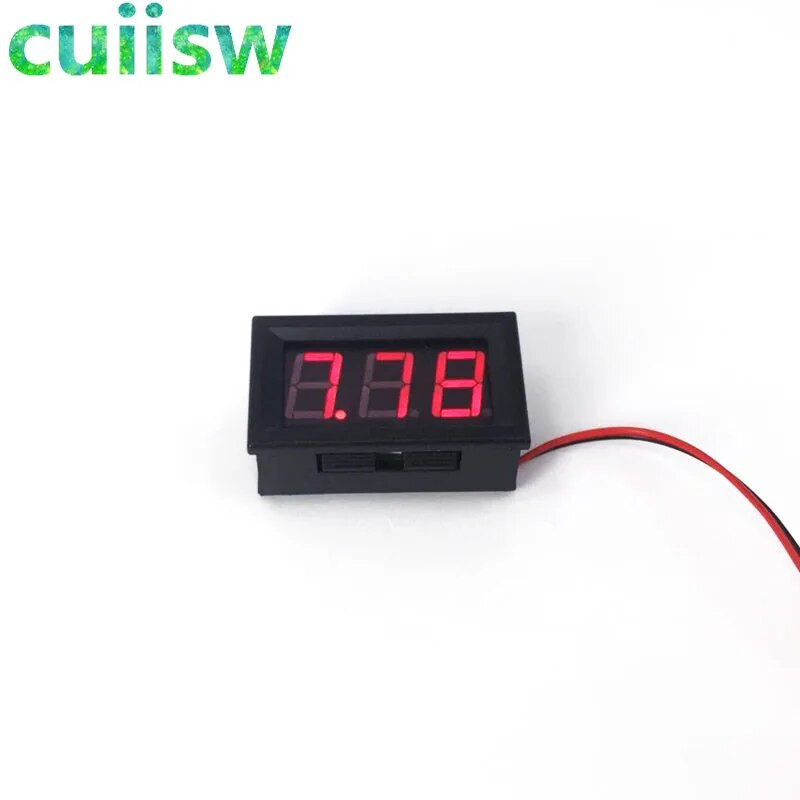 Digitalni voltmetar DC 4.5V do 30V digitalni voltmetar mjerač napona na ploči crveni/plavi/zeleni za 6V 12V elektromobil motocikl automobil