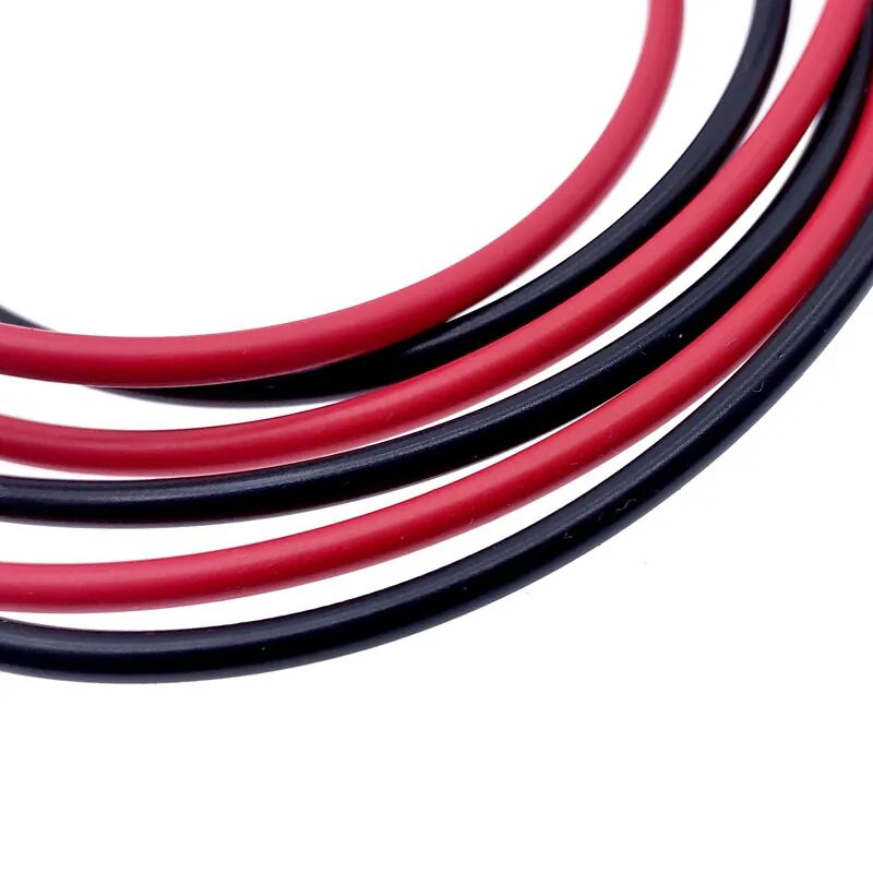 1 paar 10A 20A digitaalset multimeetri sond Pehme silikoontraat Nõela ots Universaalsed testjuhtmed alligaatori klambriga