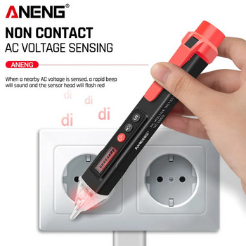 Ψηφιακός ανιχνευτές τάσης AC/DC ANENG VC1010 Smart Un-Contact Tester Pen Meter 12-1000V Current Electric Sensor Test Pencil
