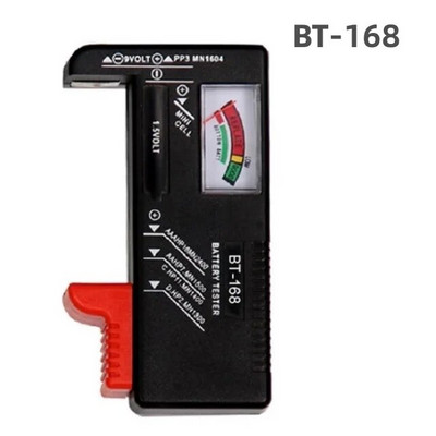 BT-168 AA/AAA/C/D/9V/1.5V Baterai Tombol Universal Sel Baterai Kode Warna Meter Menunjukkan Volt Tester Checker Daya BT168