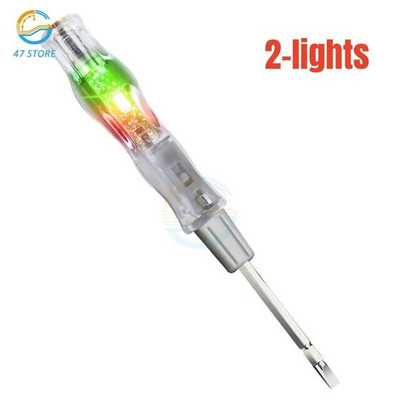 AC24-250V bekontakčio įtampos testerio rašiklio indukcinis skaitmeninis maitinimo detektorius pieštukas Pažangi elektrinė atsuktuvo zondo grandinė