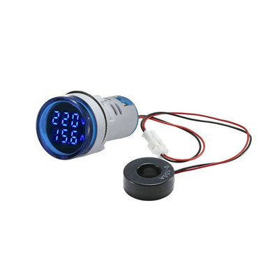 AC 50-500V 0-100A Kvadratinis LED skaitmeninis voltmetras ampermetras 110V 220V įtampos srovės matuoklis voltometras automobilio voltų stiprintuvo matuoklis