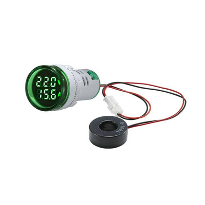 AC 50-500V 0-100A Voltmetru digital LED patrat Ampermetru 110V 220V Contor de tensiune Tensiune curent Voltametru Auto Volt Amperi Tester Detector