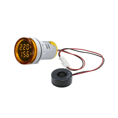 AC 50-500V 0-100A Kvadratinis LED skaitmeninis voltmetras ampermetras 110V 220V įtampos srovės matuoklis voltometras automobilio voltų stiprintuvo matuoklis