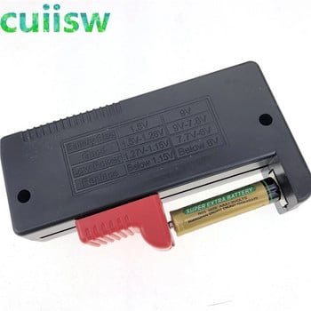 BT-168D LED Universal Digital LCD Checker Battery Volt Tester Cell AA AAA CD 9V 1,5V