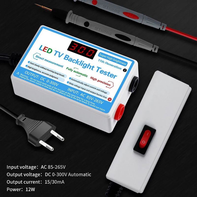 LED tester LED lampa Tester za pozadinsko osvjetljenje televizora Višenamjenske LED trake Perle Alat za testiranje Mjerni instrumenti za LED svjetlo