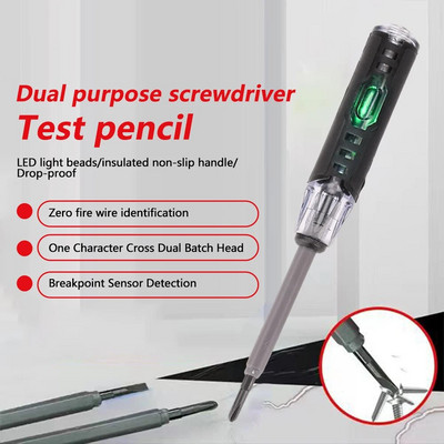 Tester de tensiune inteligent Pen Detector digital de putere cu inducție fără contact Creion Șurubelniță electrică Sondă Indicator de circuit