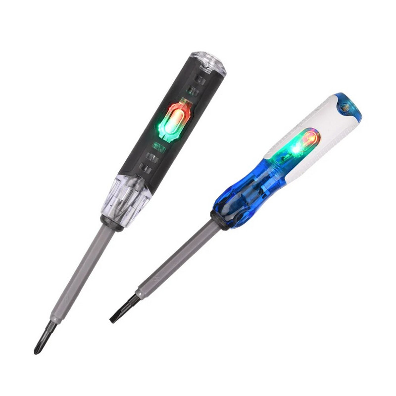 Išmanusis įtampos testerio rašiklis bekontakčio indukcinio skaitmeninio maitinimo detektoriaus pieštukas elektrinis atsuktuvas zondo grandinės indikatorius