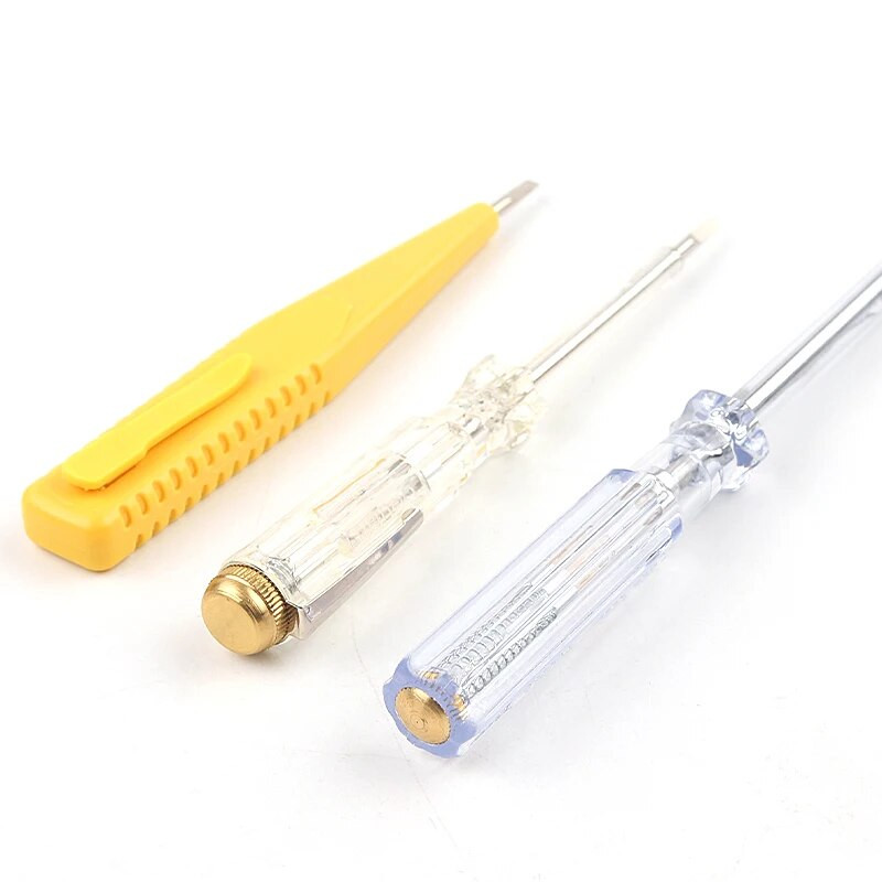 AC/DC 12-250V skaitmeninis indukuotas elektrinis testeris atsuktuvas zondas su indikatoriaus šviesos įtampos testerio detektorius elektriko įrankiai