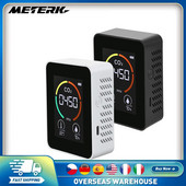 CO2 õhudetektor süsinikdioksiidi detektor Põllumajandustoodang kasvuhoone CO2 monitor valge gaasi detektori analüüsiseade