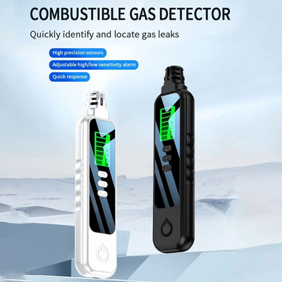 Detector de scurgeri de gaze combustibile portabil Tester de scurgeri de gaze combustibile portabil Analizor de concentrație a gazelor combustibile