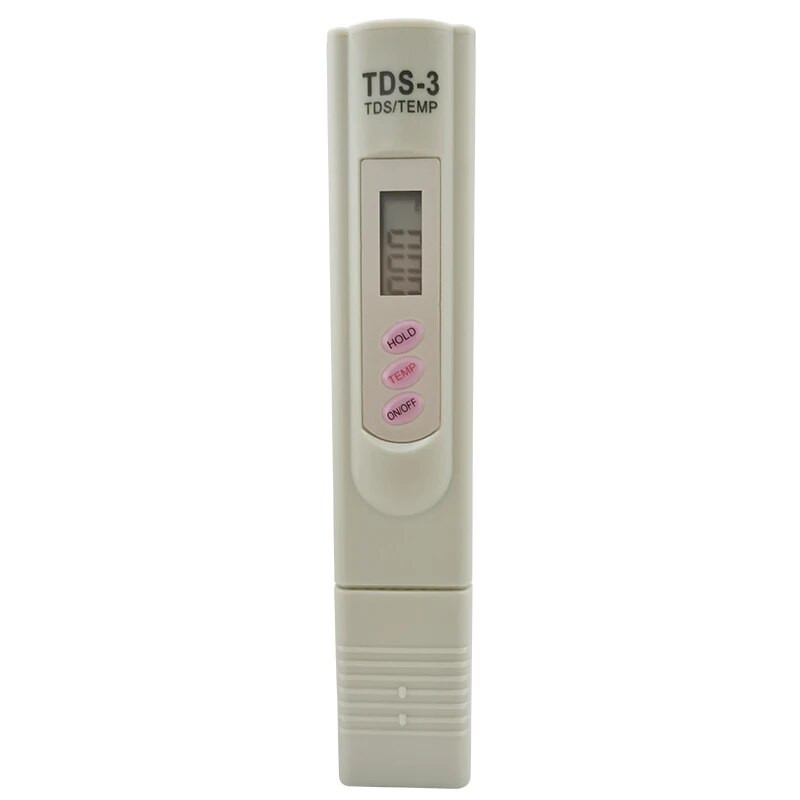 2-in-1 PPM vee TDS arvesti tester joogivee kvaliteedi analüsaator monitori filter kiirtest akvaariumi hüdropoonika basseinid PPM TDS-3