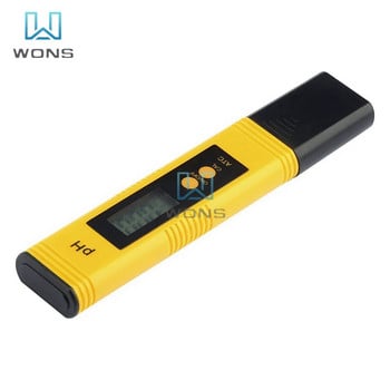PH Test Pen of Tester Accuracy 0,01 Aquarium Pool Water Wine Urine Automatic calibration LCD Digital Two Button Test Tool
