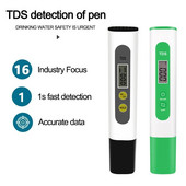 TDS skaitmeninis vandens kokybės testeris , vandens grynumo patikra 0-9990 ppm , baseinų geriamojo vandens akvariumų matavimas