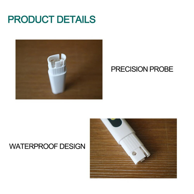 TDS skaitmeninis vandens kokybės testeris , vandens grynumo patikra 0-9990 ppm , baseinų geriamojo vandens akvariumų matavimas