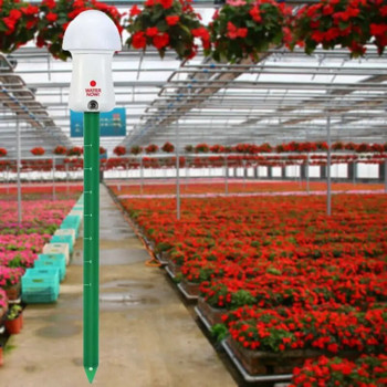 Професионален сензор за влага в растенията Монитор за влага Детектор Тестер за влажност на почвата Аларма Хигрометър Измервател Напомняне за недостиг на вода