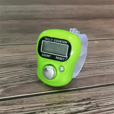 Elektronski digitalni brojač brojača prstenova na prstima Ručni brojač redova za pletenje Kliker NOVO Mini brojač točaka LCD zaslon