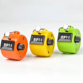 Μίνι μηχανικός ψηφιακός ψηφιακός μετρητής χειρός 4 ψηφίων Μετρητής προπόνησης γκολφ κλίκερ μέτρησης