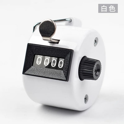 Μίνι μηχανικός ψηφιακός ψηφιακός μετρητής χειρός 4 ψηφίων Μετρητής προπόνησης γκολφ κλίκερ μέτρησης