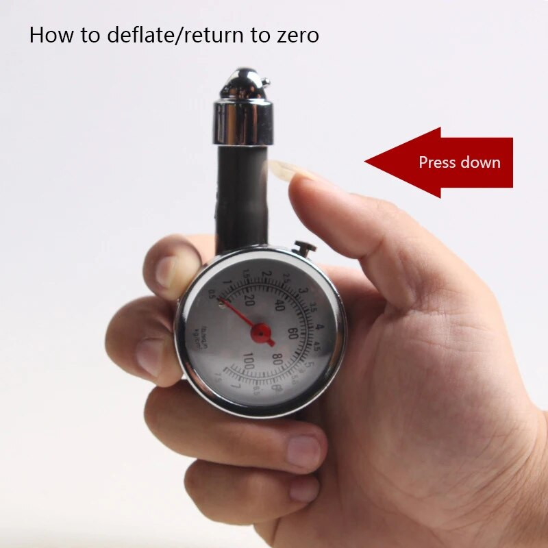 Manometar u automobilskim gumama Pokazivač ispuhanosti guma Automatski manometar za napuhavanje guma Mjerenje tlaka visoke preciznosti Detektor mjerača