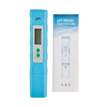 PH метър 0,01 PH високо прецизен тестер за качество на водата с обхват на измерване PH тестова писалка, подходяща за аквариум с плувен басейн