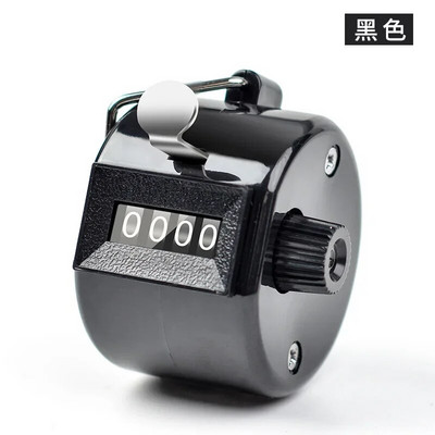 Clicker Μετρητές αριθμών 4 ψηφίων Πλαστικό κέλυφος χεριού Εμφάνιση δακτύλων Εγχειρίδιο Counting Tally Clicker Timer Soccer Μετρητής γκολφ