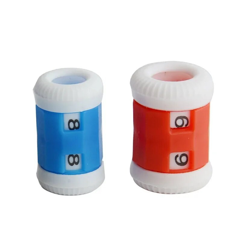 2/4 τμχ Πλαστικές βελόνες πλεξίματος Πάγκος πουλόβερ Καπέλο βελονάκι Βελόνες σειρές Πάγκος οικιακής χρήσης Εργαλείο πλεξίματος Κόκκινο/Μπλε