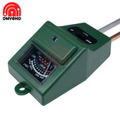 Sodo augalų gėlių PH testeris Dirvožemio vandens drėgmės šviesos matavimo jutiklio matuoklis 3 viename „pasidaryk pats“ elektroninis dirvožemio analizatorius kvadratinė galvutė