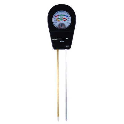 Pinnase PH-mõõtur kolm-ühes mulla tester Taime niiskuse PH-andur Aiapinnase niiskuse mõõtur mullaviljakuse mõõtur Aiatööriist